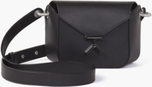 Kenzo - Kenzo K Small Leather Crossbody Bag - Sort - ONE SIZE