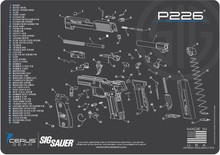 Sig Sauer P226 Gun Mat