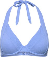Grasse Bikini_Top Swimwear Bikinis Bikini Tops Wired Bikinitops Blue Dorina