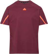 Designed 4 Gameday T-Shirt T-shirts Short-sleeved Rød Adidas Sportswear*Betinget Tilbud