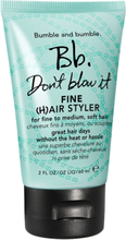 Dont Blow It Styling Cream Hårprodukt Nude Bumble And Bumble