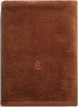 Terry Towel Home Textiles Bathroom Textiles Towels & Bath Towels Hand Towels Brown Garbo&Friends