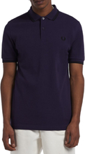 Fred Perry - Twin Tipped Poloshirt - Donker Paars/ Zwart