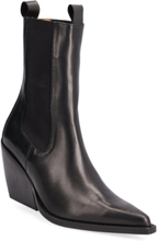 George - Pistol Boot Low Designers Boots Ankle Boots Ankle Boots With Heel Black Day Birger Et Mikkelsen