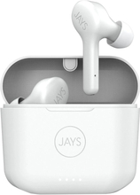 JAYS f-Five True Wireless Listen and Speak freely - Hvid