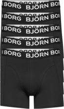 Cotton Stretch Boxer 5P Boxershorts Black Björn Borg