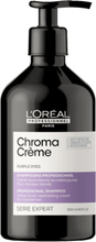 L'oréal Professionnel Chroma Crème Purple Shampoo 500Ml Beauty Women Hair Care Silver Shampoo Nude L'Oréal Professionnel