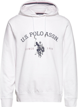 Uspa Sweatshirt Carl Men Tops Sweat-shirts & Hoodies Hoodies White U.S. Polo Assn.