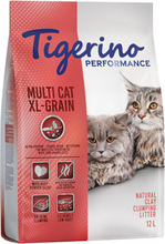 Zum Sparpreis! Tigerino Performance Katzenstreu - XL-Grain: Multi Cat 12 l