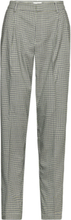 "Objkelly Mw Pants 125 Bottoms Trousers Straight Leg Grey Object"