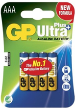 Gp Power Batteri Ultra Plus Alkaline 4 Stk. Aaa/lr03