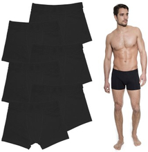Bread and Boxers Boxer Briefs 6P Sort økologisk bomuld Small Herre