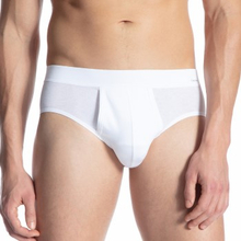 Calida Cotton Code Brief With Fly Hvid bomuld Small Herre