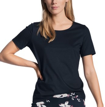 Calida Favourites Dreams T-shirt Mörkblå bomull Small Dam