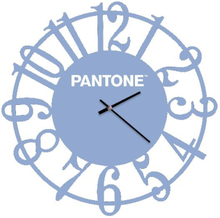 Orologio da parete design classico Pantone blu Lens