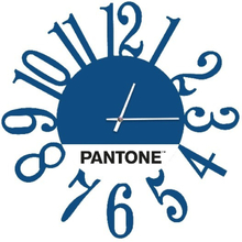 Orologio da parete design classico Pantone blu Link