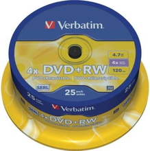 Verbatim Dvd+rw X 25