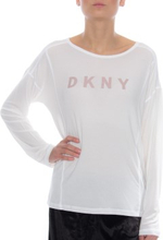 DKNY Elevated Leisure LS Top Vit modal Small Dam