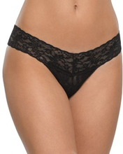 Hanky Panky Trusser Low Rise Thong Sort nylon One Size Dame