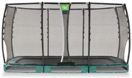 EXIT Allure Premium Ground Trampolin 214x366cm - grøn