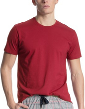 Calida Remix Basic T-Shirt Mörkröd bomull Medium Herr