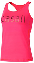 Casall Logo Tank Rosa Polyamid 38 Damen