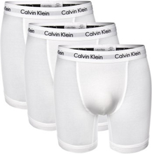 Calvin Klein 3P Cotton Stretch Boxer Brief Hvid bomuld Small Herre