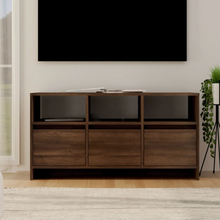 vidaXL TV-bänk brun ek 102x37,5x52,5 cm konstruerat trä