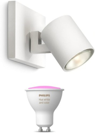 Philips Runner 1-Spot med Hue White Color Ambiance pære