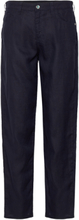 5 Pockets Pant Bottoms Trousers Chinos Blue Emporio Armani