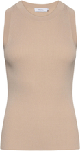 Paxton Top T-shirts & Tops Sleeveless Beige Stylein*Betinget Tilbud