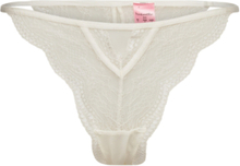 Isabelle Tanga Brazilian R Lingerie Panties Brazilian Panties Hvit Hunkemöller*Betinget Tilbud