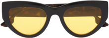 Kim Black Sunshine Accessories Sunglasses D-frame- Wayfarer Sunglasses Black Komono