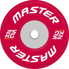 COMPETITION BUMPER PLATE (VIKT: MASTER FITNESS COMPETITION PLATE 25 KG)