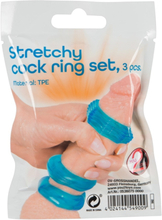 You2Toys Stretchy Cockring Set - 3 Rekbare Penisringen