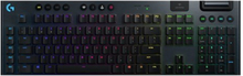 Logitech G915 Lightspeed Wireless Rgb Mechanical Gaming Keyboard Trådløs Tastatur Sort