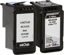 inkClub Multipack bläckpatroner - ersätter Canon PG-545/CL-546 MCA02-2 ersätter 8287B006