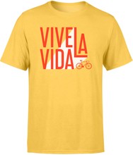 Vive La Vida Men's Yellow T-Shirt - M - Yellow