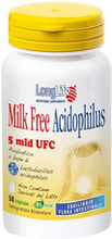 Longlife Milk Free Acidophilus Integratore Alimentare 50 Capsule