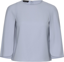 Top Tops Blouses Long-sleeved Blue Emporio Armani