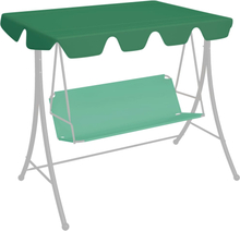 vidaXL Reservtak för hammock grön 150/130x70/105 cm