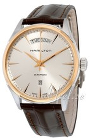 Hamilton H42525551 American Classic Jazzmaster Sølvfarvet/Læder Ø42 mm