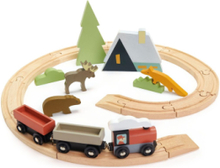 Yukon Train Set Toys Playsets & Action Figures Play Sets Train Accessories Multi/mønstret Tender Leaf*Betinget Tilbud