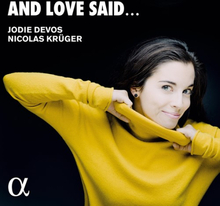 Devos Jodie/Nicolas Krüger: And Love Said...