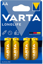Varta: Longlife AA / LR6 Batteri 4-pack