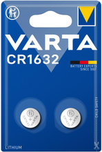 Varta: CR1632 3V Lithium Knappcellsbatteri 2-pack