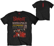 Slipknot: Unisex T-Shirt/Minneapolis "'09 (Eco-Friendly Back Print) (Small)