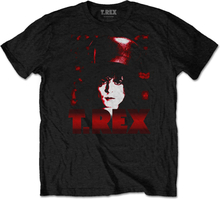 T-Rex: Unisex T-Shirt/Marc Top Hat (Large)