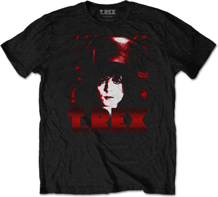 T-Rex: Unisex T-Shirt/Marc Top Hat (Medium)