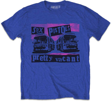The Sex Pistols: Unisex T-Shirt/Pretty Vacant Coaches (Small)